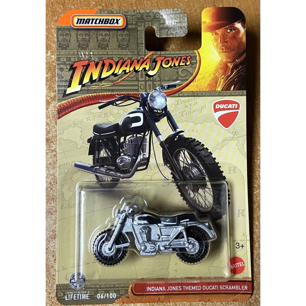 2025 Matchbox - #6 Indiana Jones Ducati Scrambler